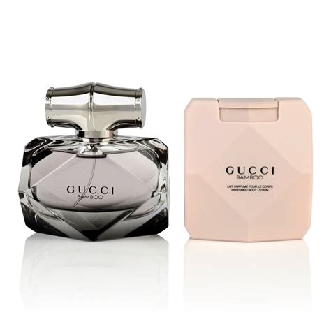 gucci bamboo gift set 50ml edp 100ml body lotion